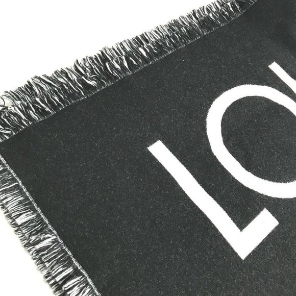 LOUIS VUITTON charpes team louis fringe Scarf - Picture 10 of 14